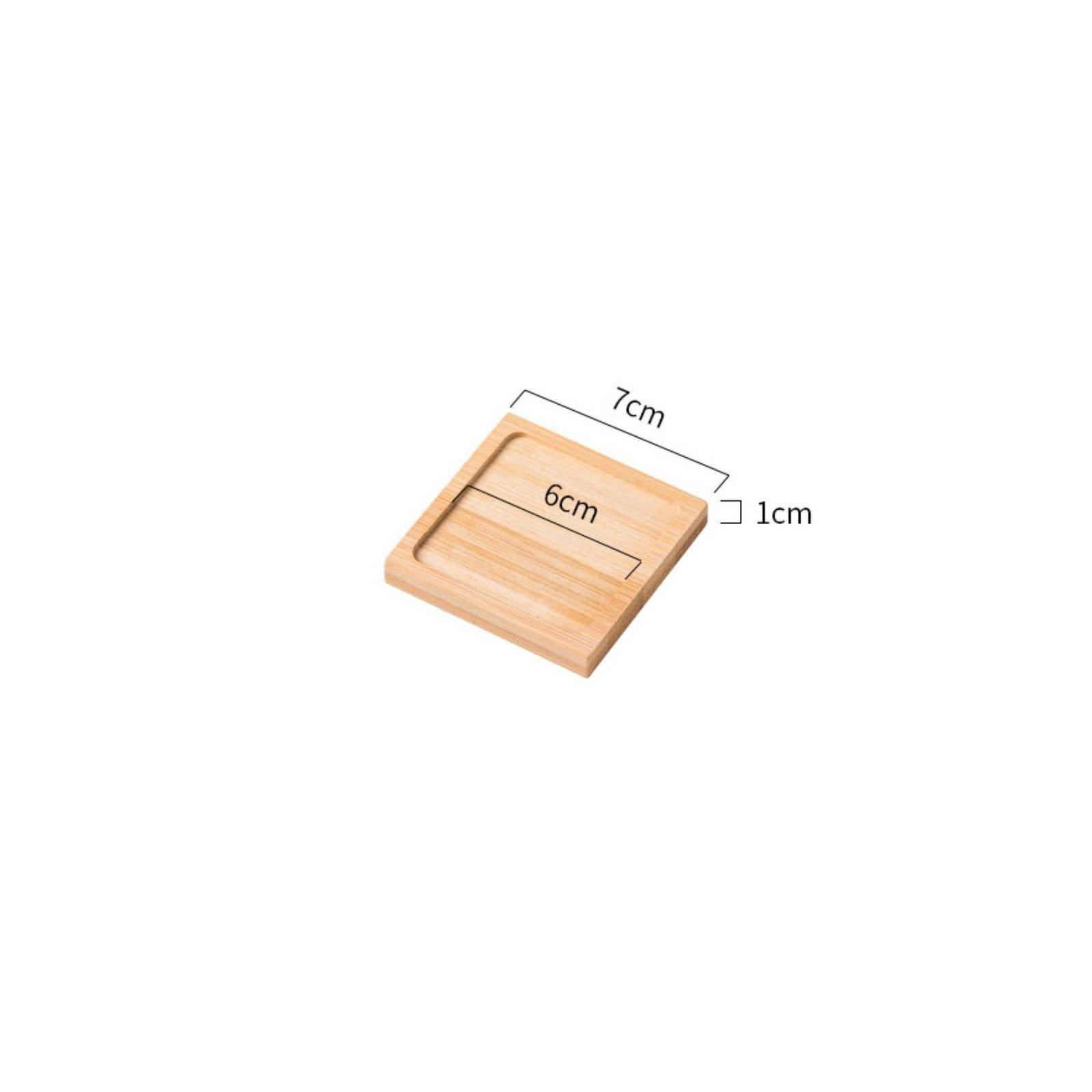 Bamboo Wood Industrial Tray Pl - Drip Tray Saucer recension och pris