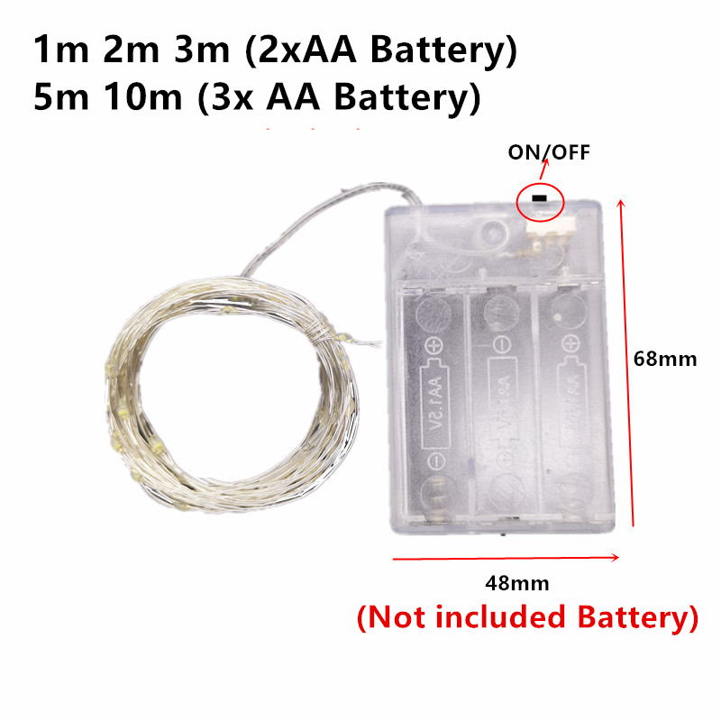 10M 5M 3M 2M Copper Wire LED T - Copper Wire Roll recension och pris