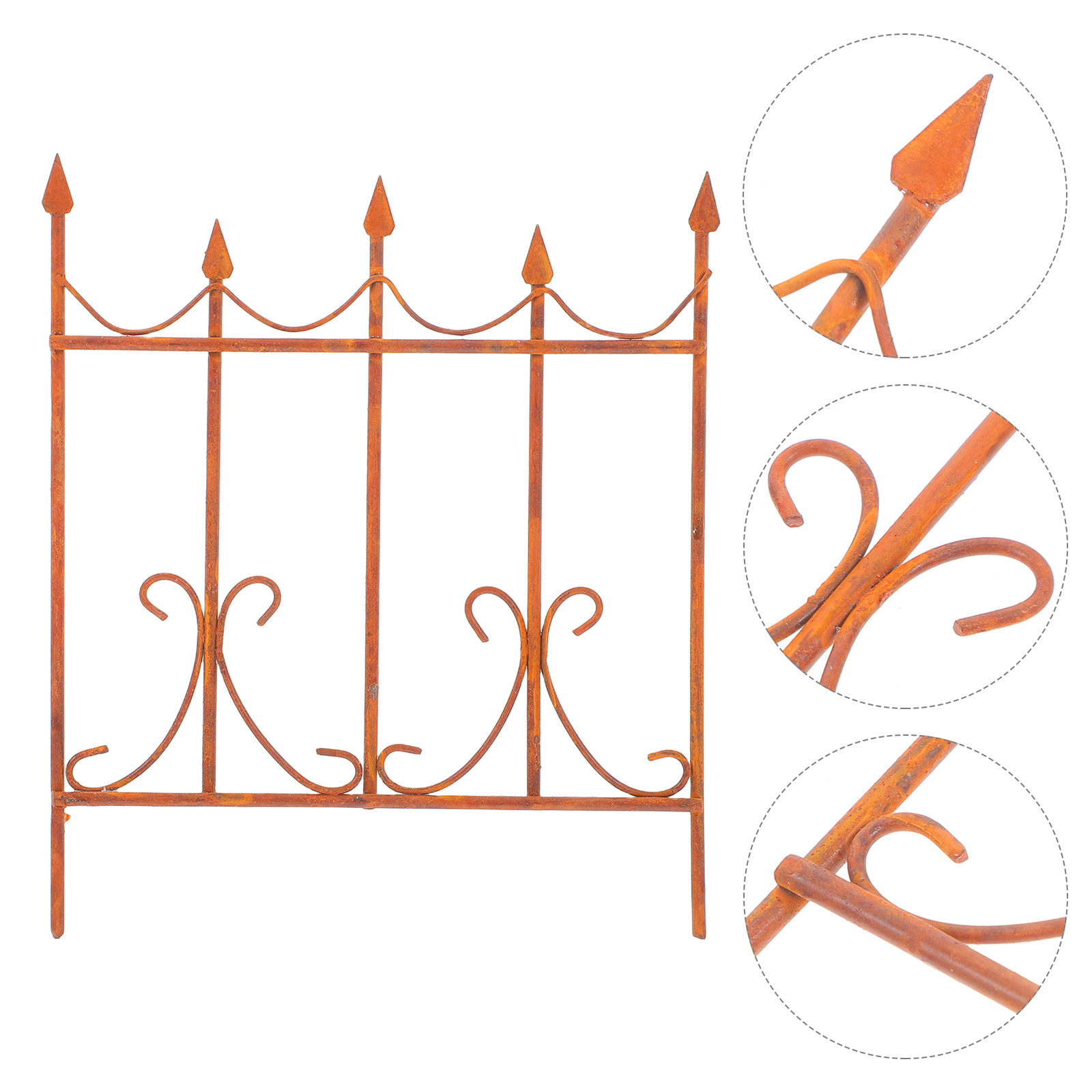Mini Iron Fence Miniature Vint - Bonsai Garden Landscape Design recension och pris