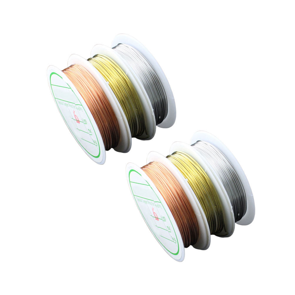 6 Rolls Colored Copper Wire Fl - Copper Wire Roll recension och pris