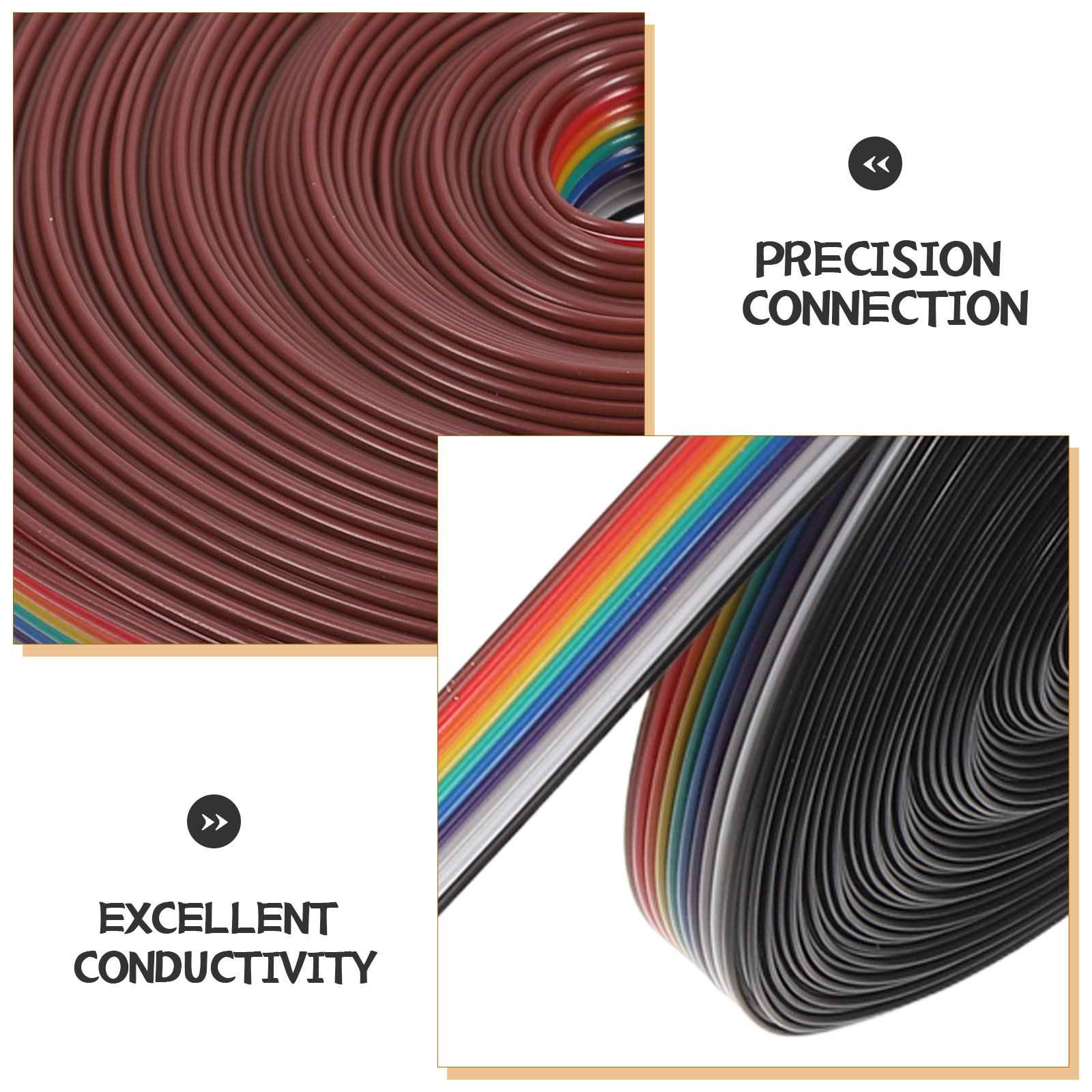 1 Roll Flat Ribbon Cable Idc 1 - Copper Wire Roll recension och pris